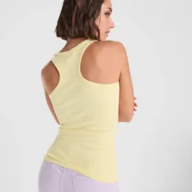 Canotta donna slim fit in 100% cotone 220 g 2