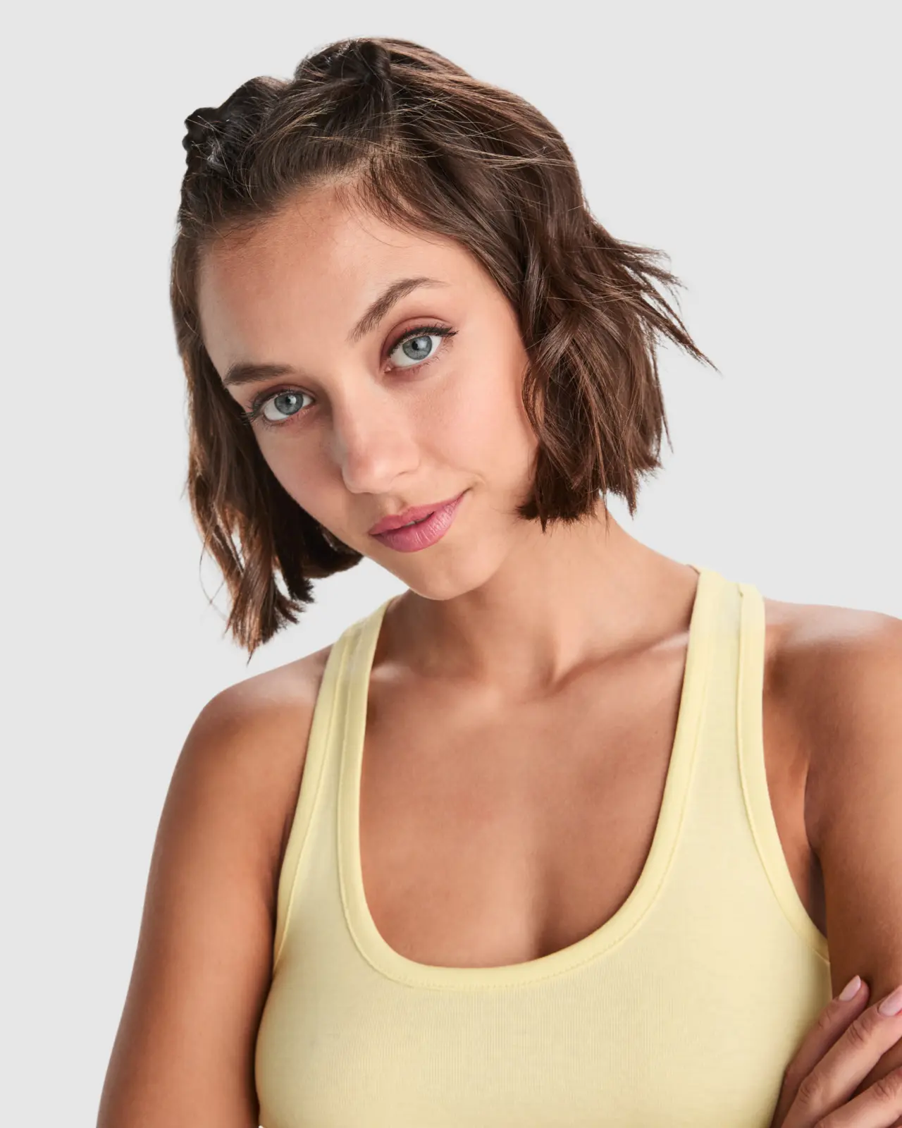 Canotta donna slim fit in 100% cotone 220 g 3 Canotta donna slim fit in 100% cotone 220 g 3