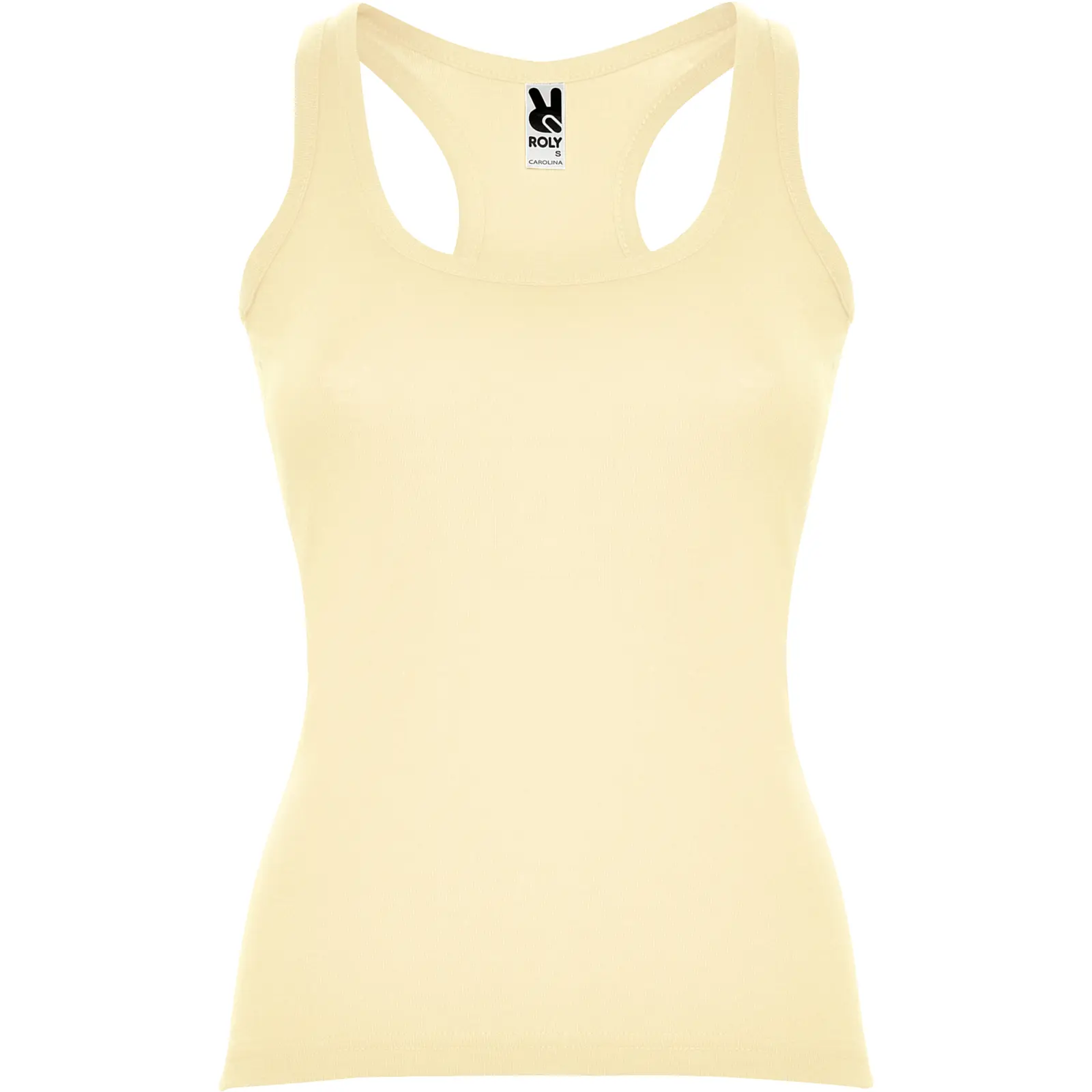 Canotta donna slim fit in 100% cotone 220 g Giallo Canotta donna slim fit in 100% cotone 220 g Giallo