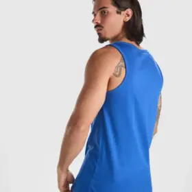 Canotta uomo girocollo slim fit in 100% cotone 155 g 2