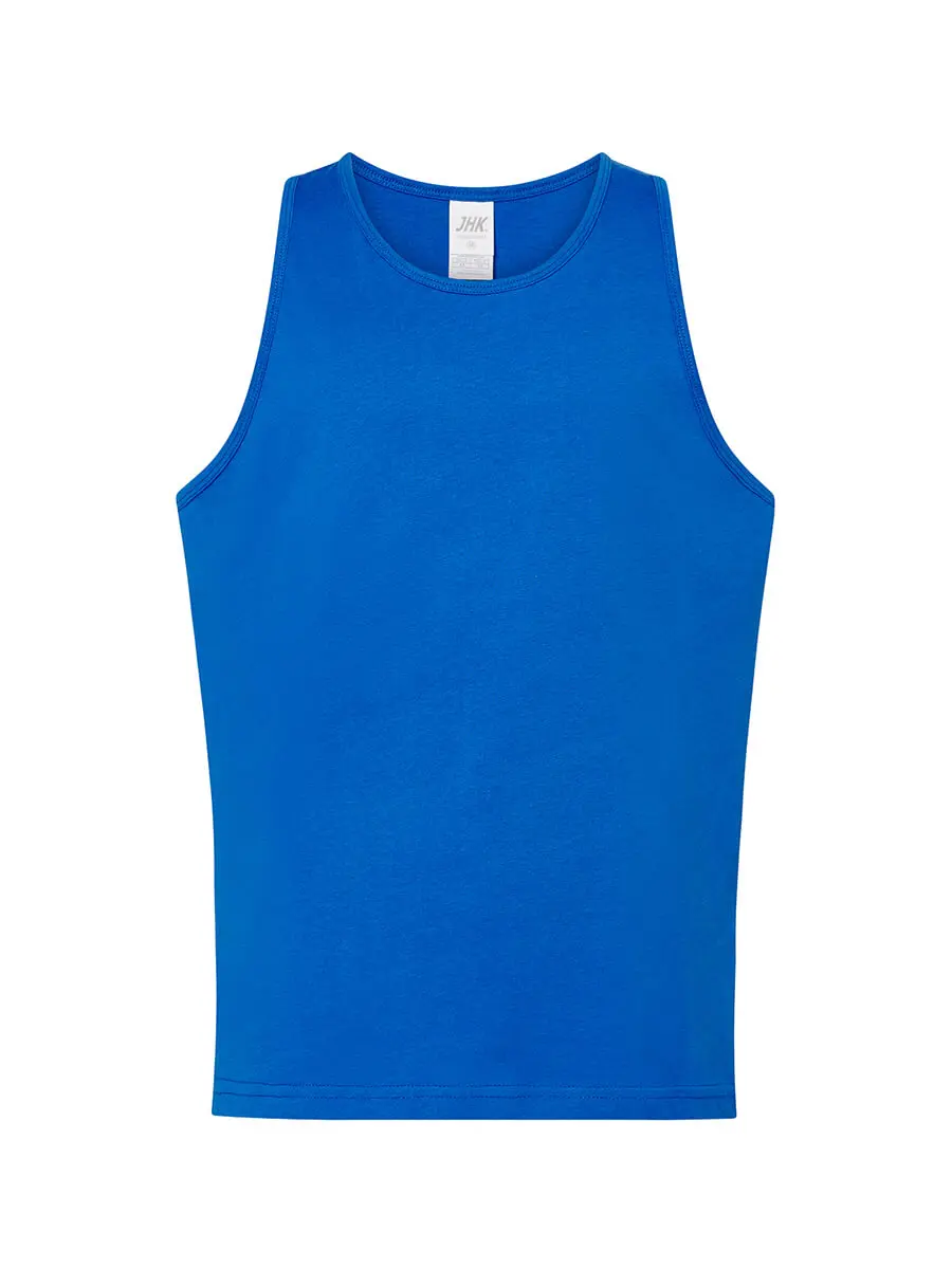 Canotta uomo in 100% cotone 155 g Blu royal Canotta uomo in 100% cotone 155 g Blu royal