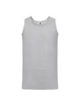 Canotta uomo slim fit in 100% cotone 165 g