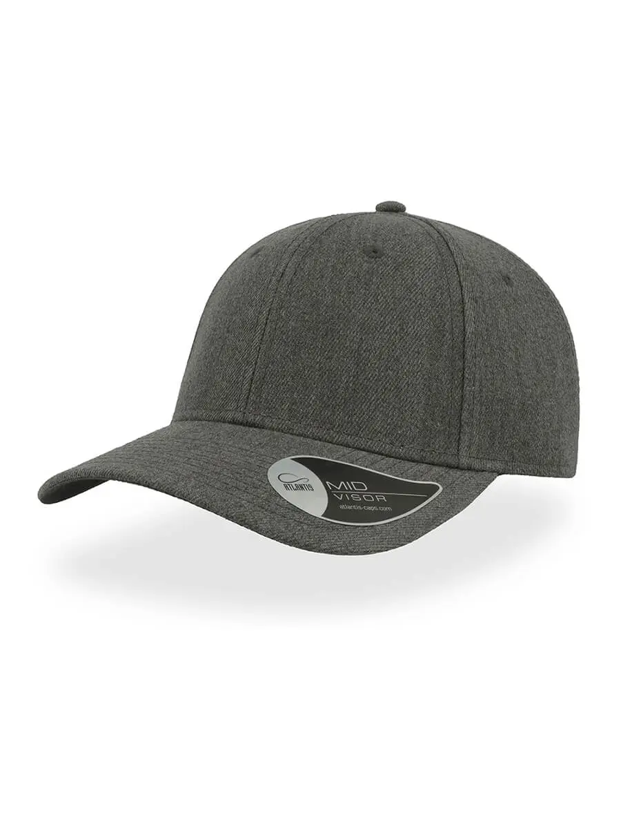 Cappellino unisex 400 g Grigio scuro melange Cappellino unisex 400 g Grigio scuro melange