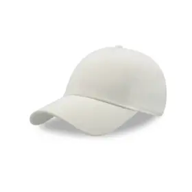 Cappellino unisex comoda 190 g Bianco