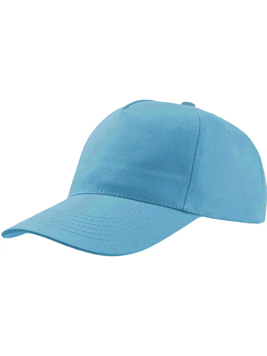 Cappellino unisex in 100% cotone 160 g – 2E2VZJBU4 Turchese Cappellino unisex in 100% cotone 160 g – 2E2VZJBU4 Turchese