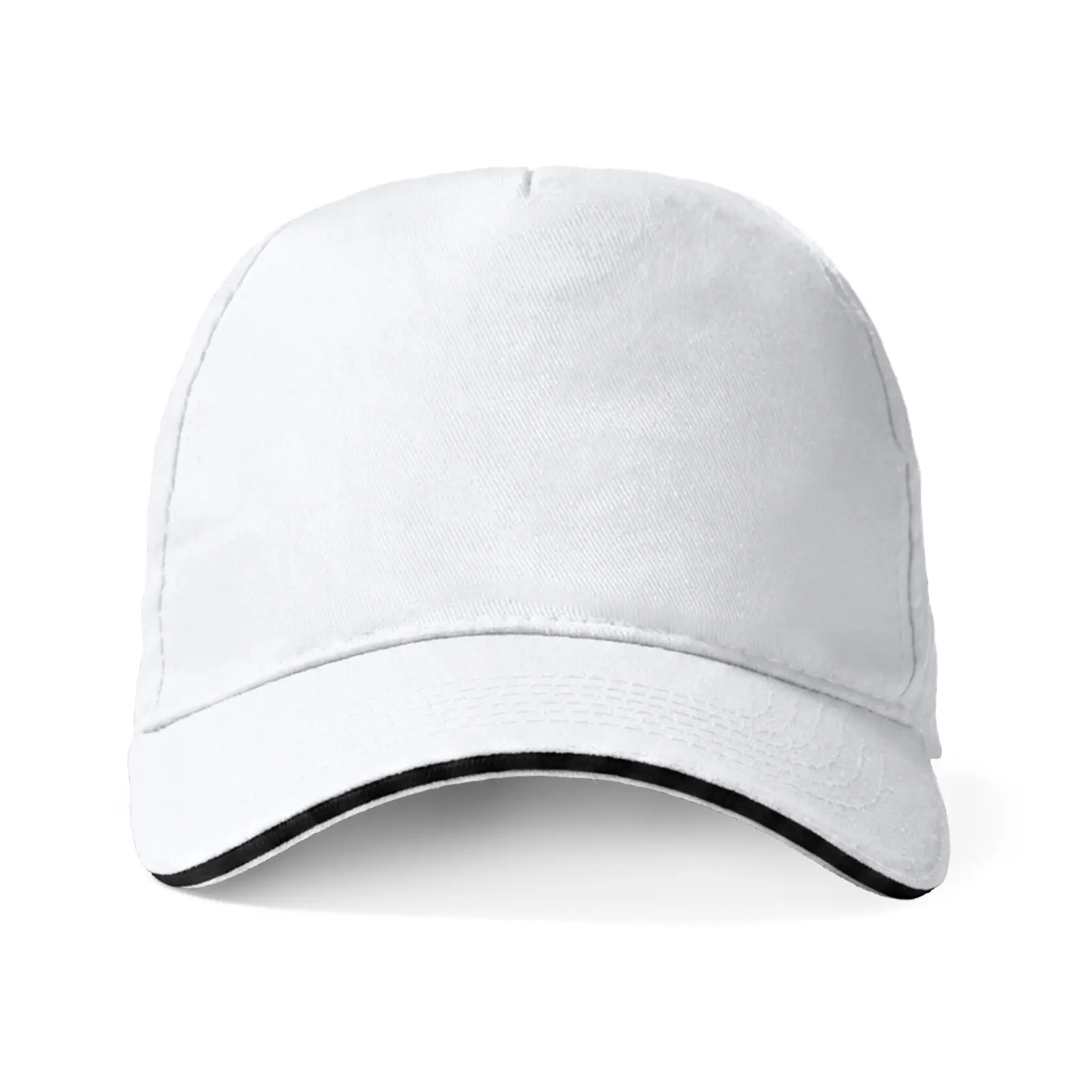 Cappellino unisex in 100% cotone 170 g Bianco Cappellino unisex in 100% cotone 170 g Bianco