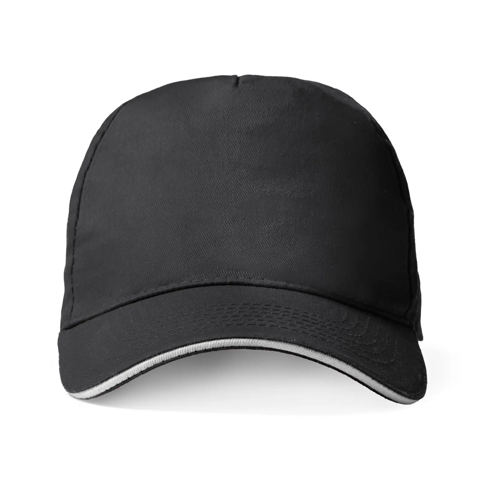 Cappellino unisex in 100% cotone 170 g Nero Cappellino unisex in 100% cotone 170 g Nero