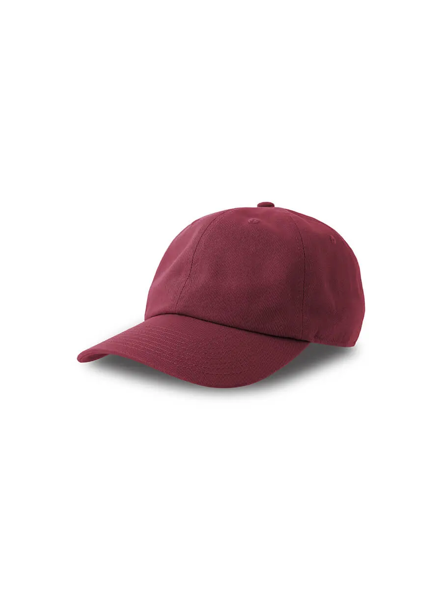 Cappellino unisex in 100% cotone 280 g Bordeaux Cappellino unisex in 100% cotone 280 g Bordeaux
