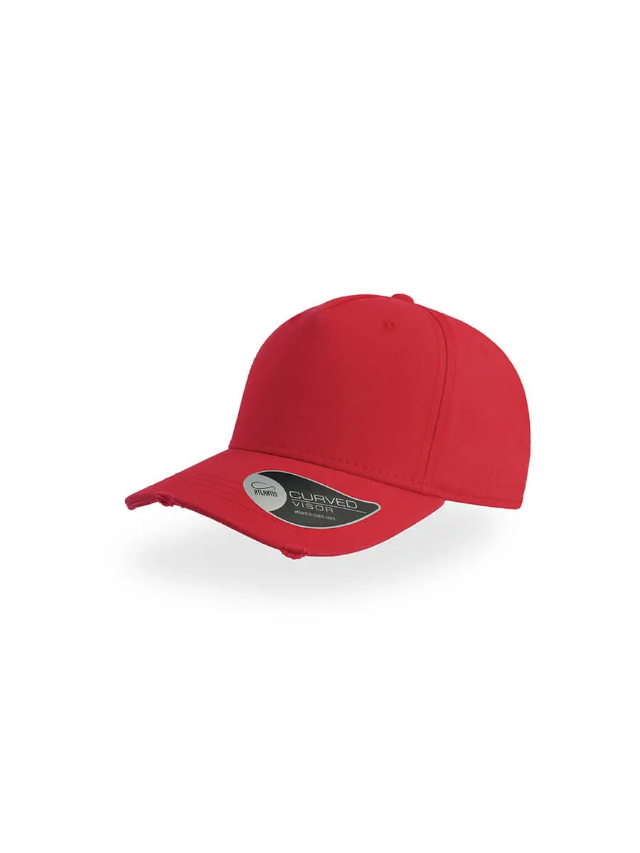 Cappellino unisex in 100% cotone 290 g Rosso Cappellino unisex in 100% cotone 290 g Rosso