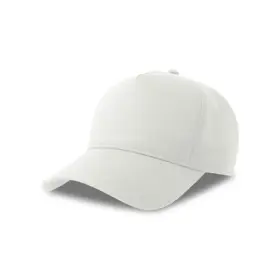 Cappellino unisex in cotone organico 200 g Bianco