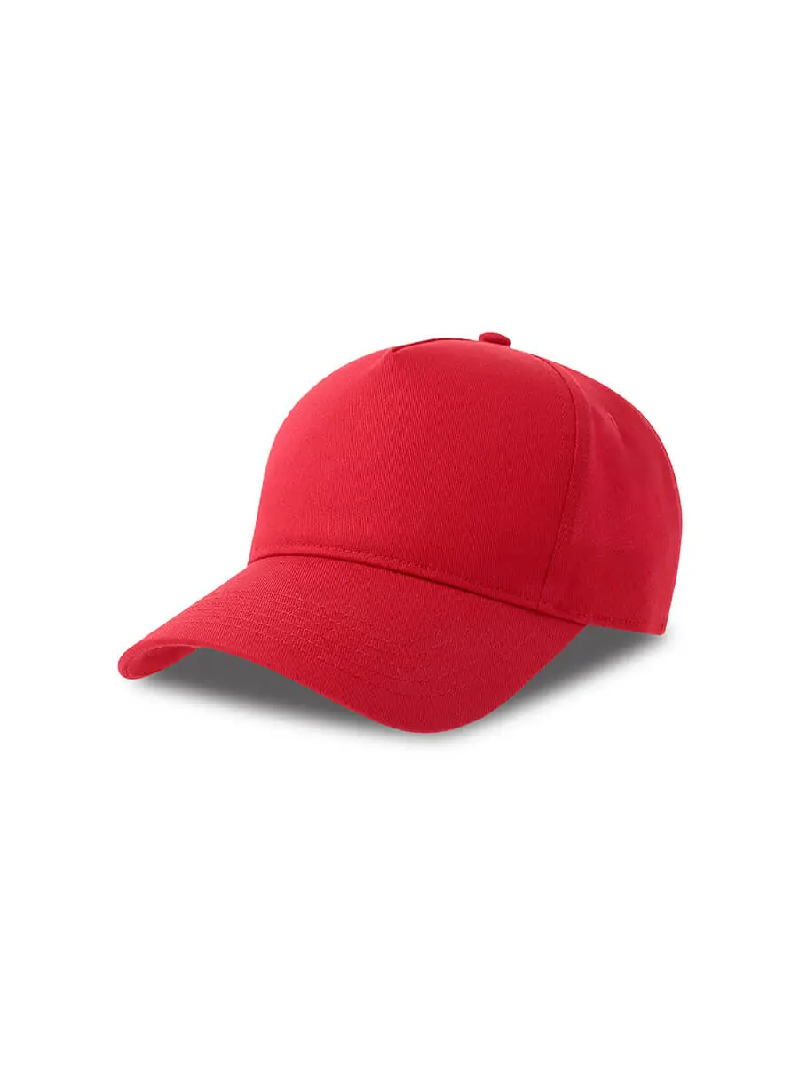Cappellino unisex in cotone organico 200 g Rosso Cappellino unisex in cotone organico 200 g Rosso