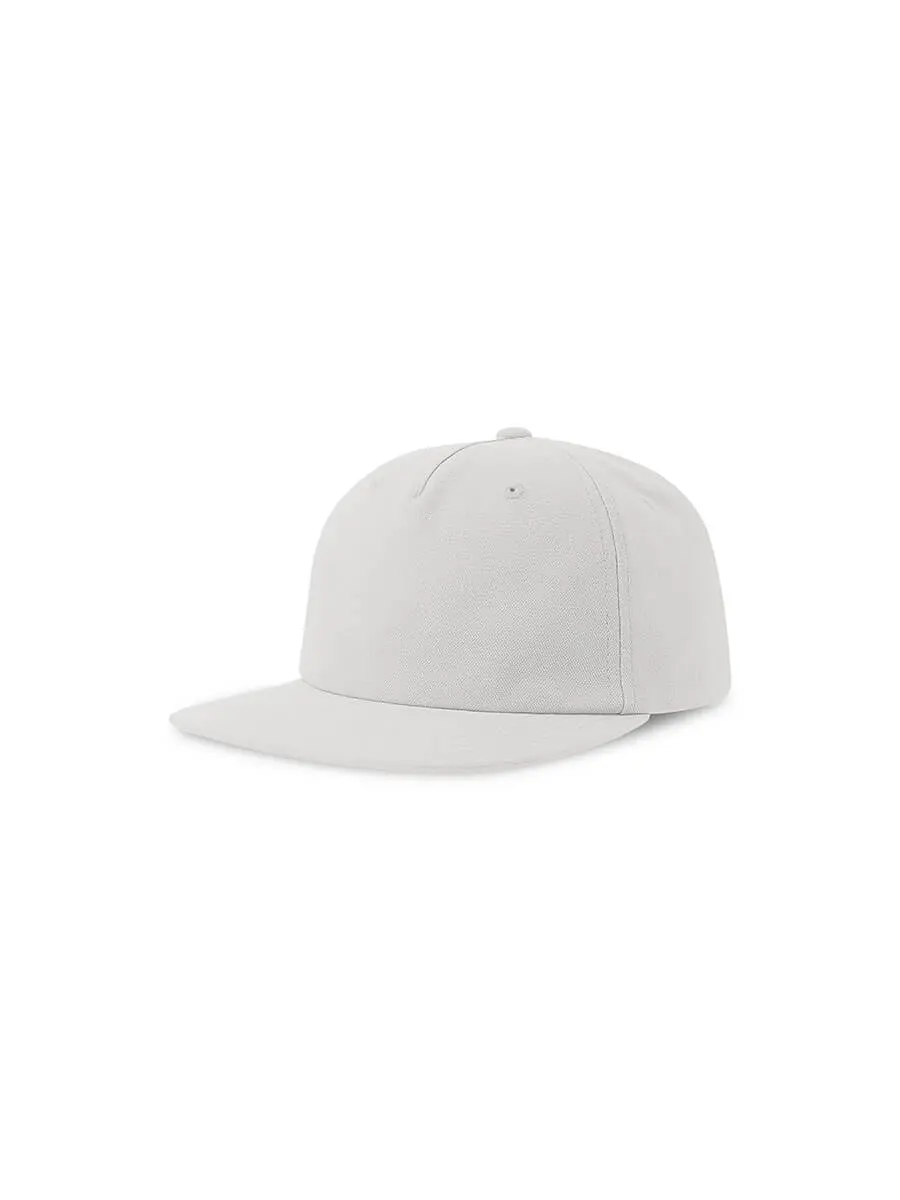 Cappellino unisex in cotone organico 260 g Bianco Cappellino unisex in cotone organico 260 g Bianco