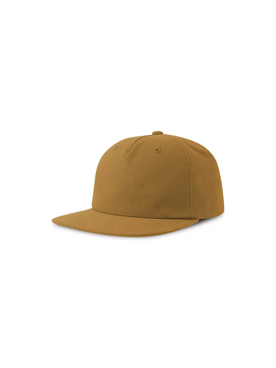 Cappellino unisex in cotone organico 260 g Senape scuro Cappellino unisex in cotone organico 260 g Senape scuro
