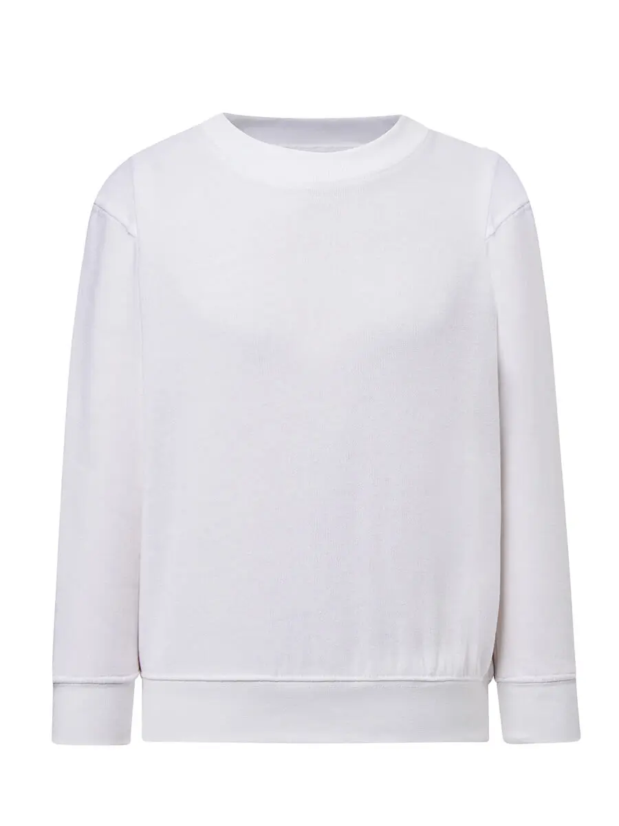 Felpa bambino 240 g Bianco Felpa bambino 240 g Bianco