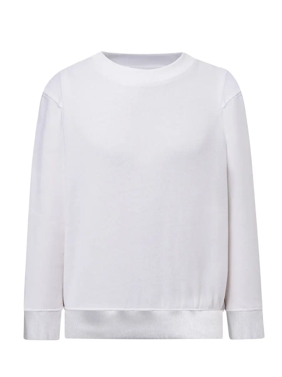 Felpa bambino 290 g Bianco Felpa bambino 290 g Bianco