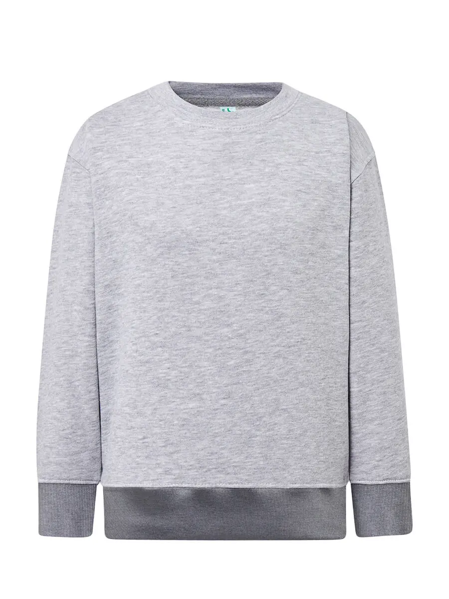 Felpa bambino 290 g Grigio cenere Felpa bambino 290 g Grigio cenere