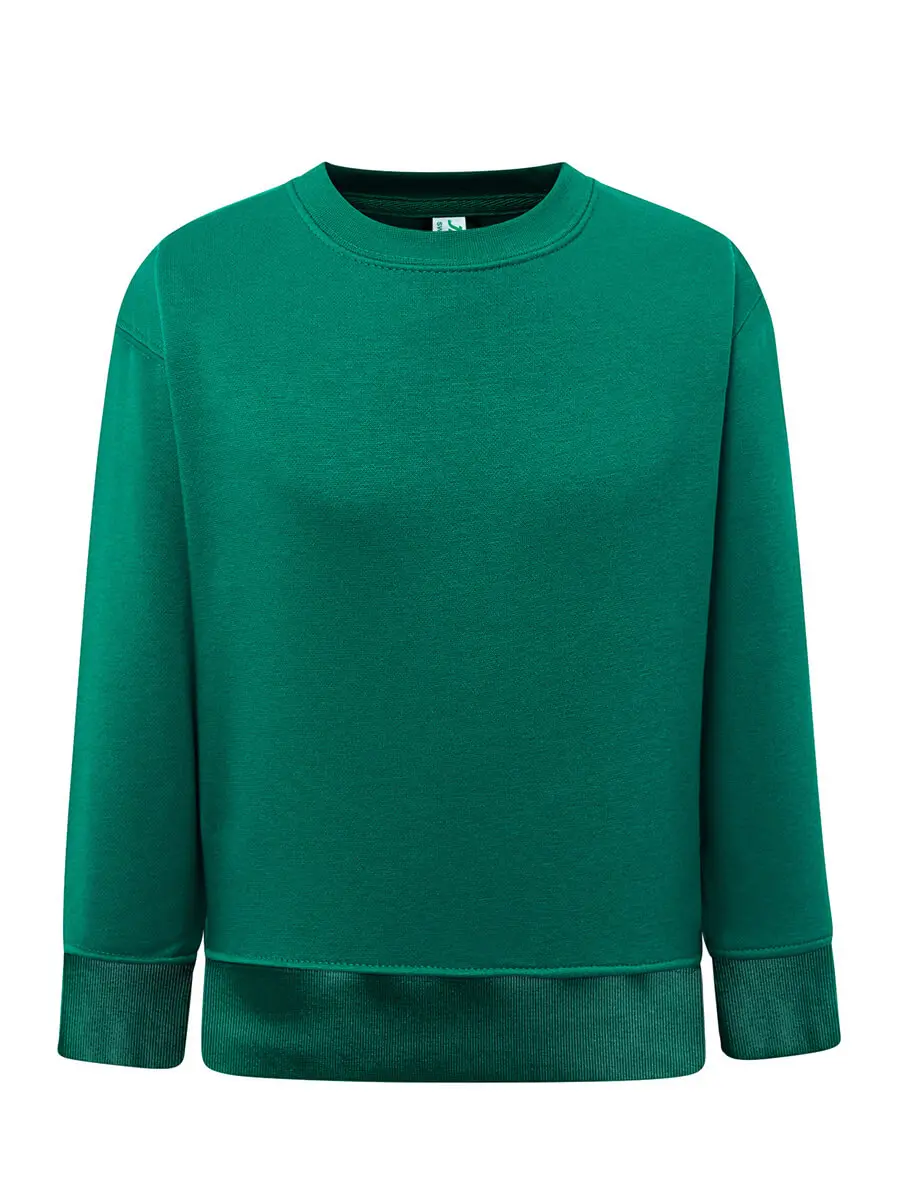 Felpa bambino 290 g Verde prato Felpa bambino 290 g Verde prato