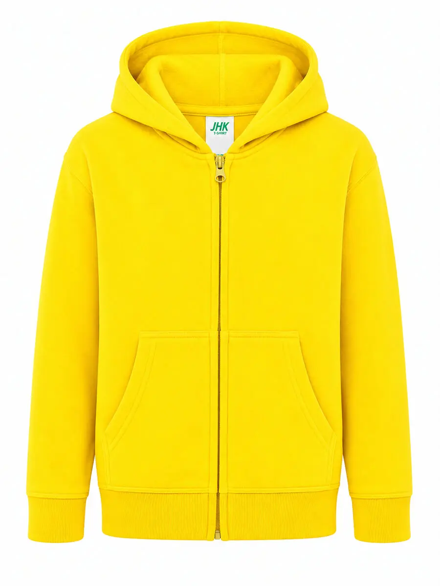 Felpa con cappuccio bambino 240 g Giallo oro Felpa con cappuccio bambino 240 g Giallo oro