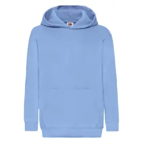 Felpa con cappuccio bambino 280 g Azzurro cielo