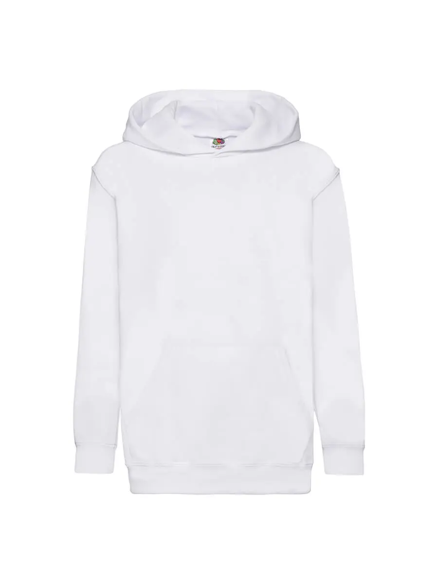 Felpa con cappuccio bambino 280 g Bianco Felpa con cappuccio bambino 280 g Bianco