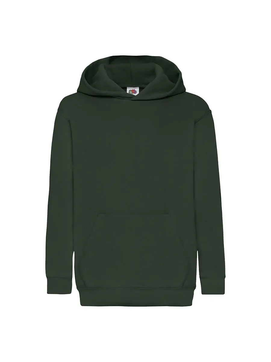 Felpa con cappuccio bambino 280 g Verde Bottiglia Felpa con cappuccio bambino 280 g Verde Bottiglia
