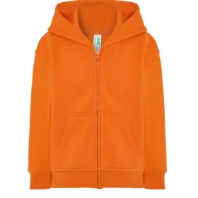 Felpa con cappuccio bambino 290 g Arancione