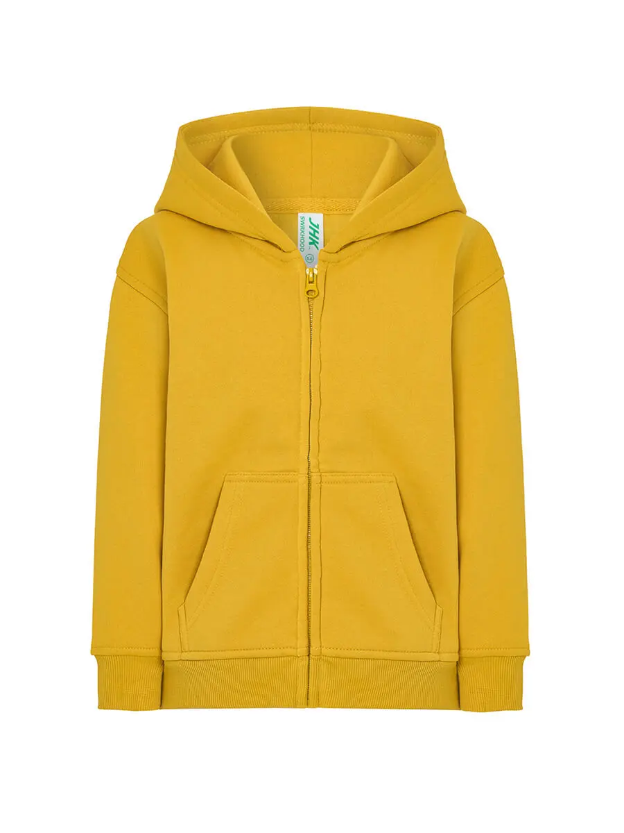 Felpa con cappuccio bambino 290 g Giallo oro Felpa con cappuccio bambino 290 g Giallo oro