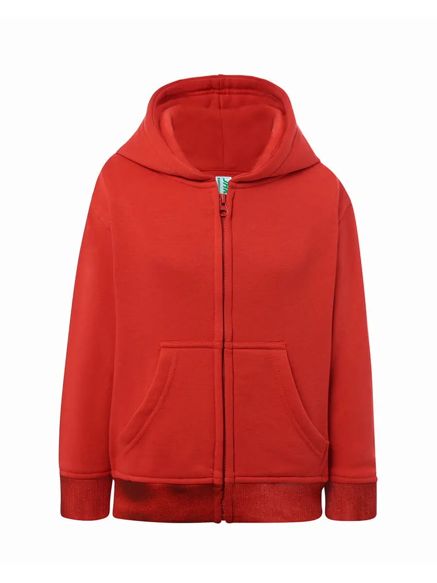 Felpa con cappuccio bambino 290 g Rosso Felpa con cappuccio bambino 290 g Rosso