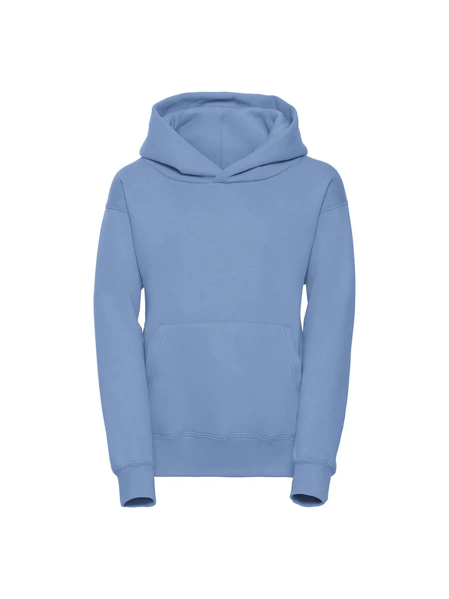 Felpa con cappuccio bambino 295 g Azzurro cielo Felpa con cappuccio bambino 295 g Azzurro cielo