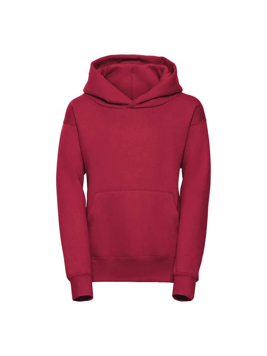 Felpa con cappuccio bambino 295 g Rosso Felpa con cappuccio bambino 295 g Rosso