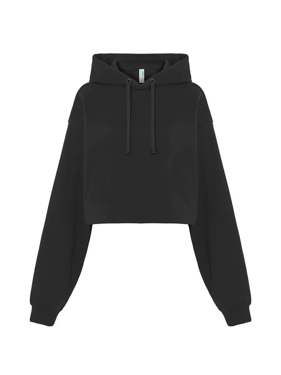 Felpa con cappuccio donna 290 g Nero Felpa con cappuccio donna 290 g Nero