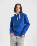 Felpa con cappuccio donna in 100% cotone 280 g