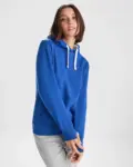 Felpa con cappuccio donna in 100% cotone 280 g