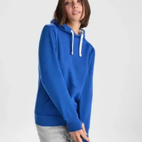 Felpa con cappuccio donna in 100% cotone 280 g 2