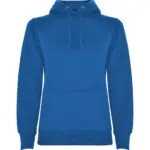 Felpa con cappuccio donna in 100% cotone 280 g