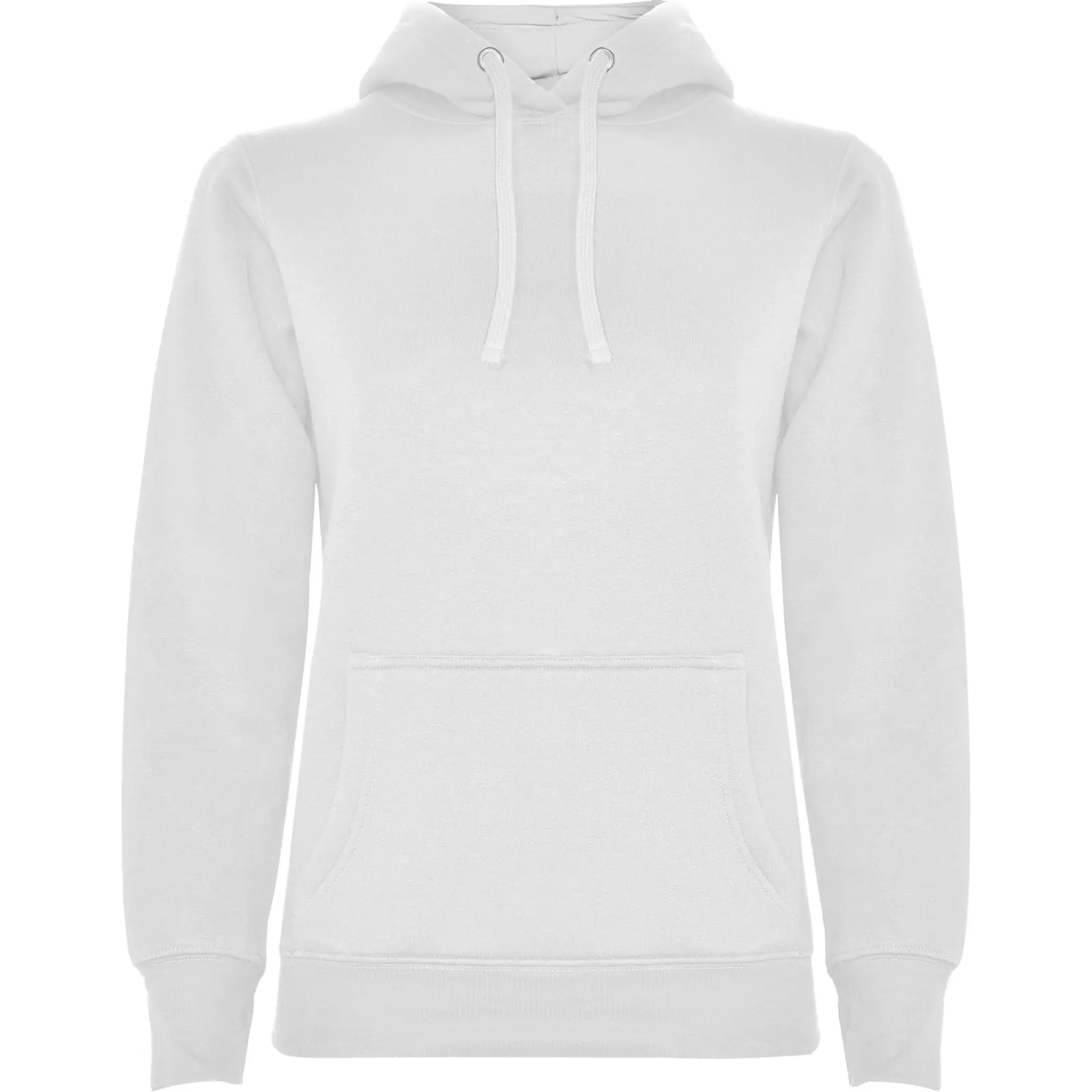 Felpa con cappuccio donna in 100% cotone 280 g Bianco Felpa con cappuccio donna in 100% cotone 280 g Bianco