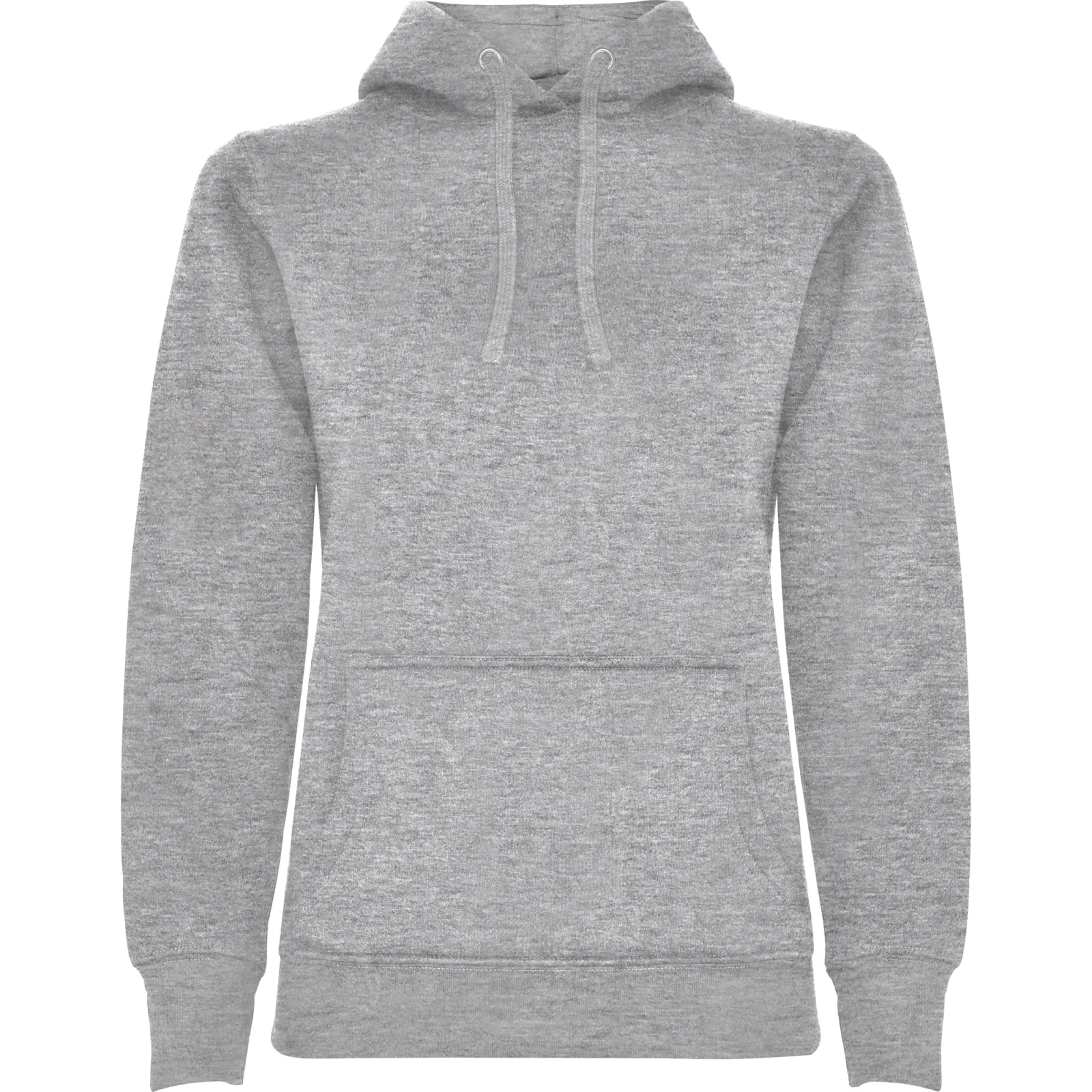 Felpa con cappuccio donna in 100% cotone 280 g Grigio melange Felpa con cappuccio donna in 100% cotone 280 g Grigio melange