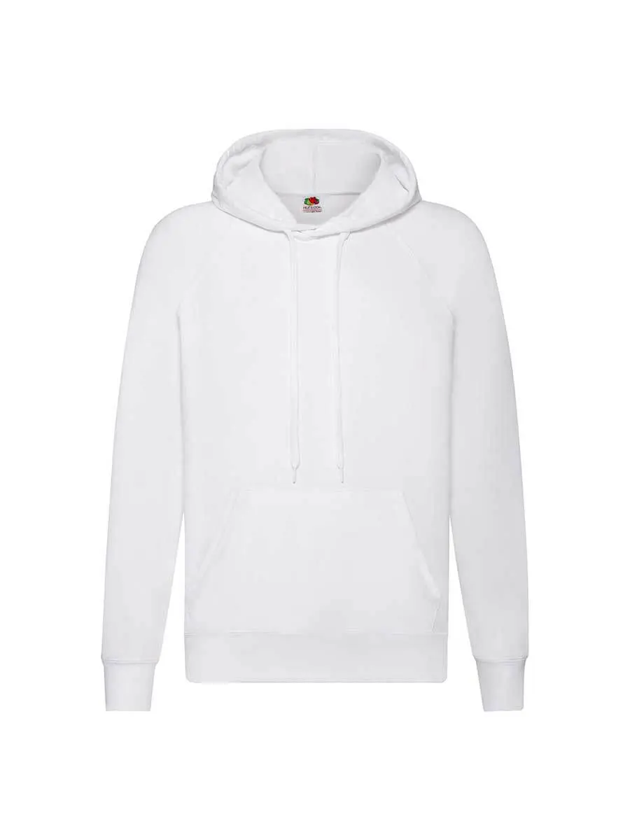 Felpa con cappuccio unisex 240 g Bianco Felpa con cappuccio unisex 240 g Bianco