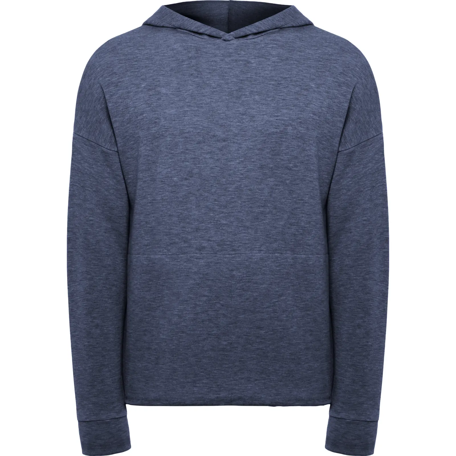 Felpa con cappuccio unisex 260 g Blu denim melange Felpa con cappuccio unisex 260 g Blu denim melange