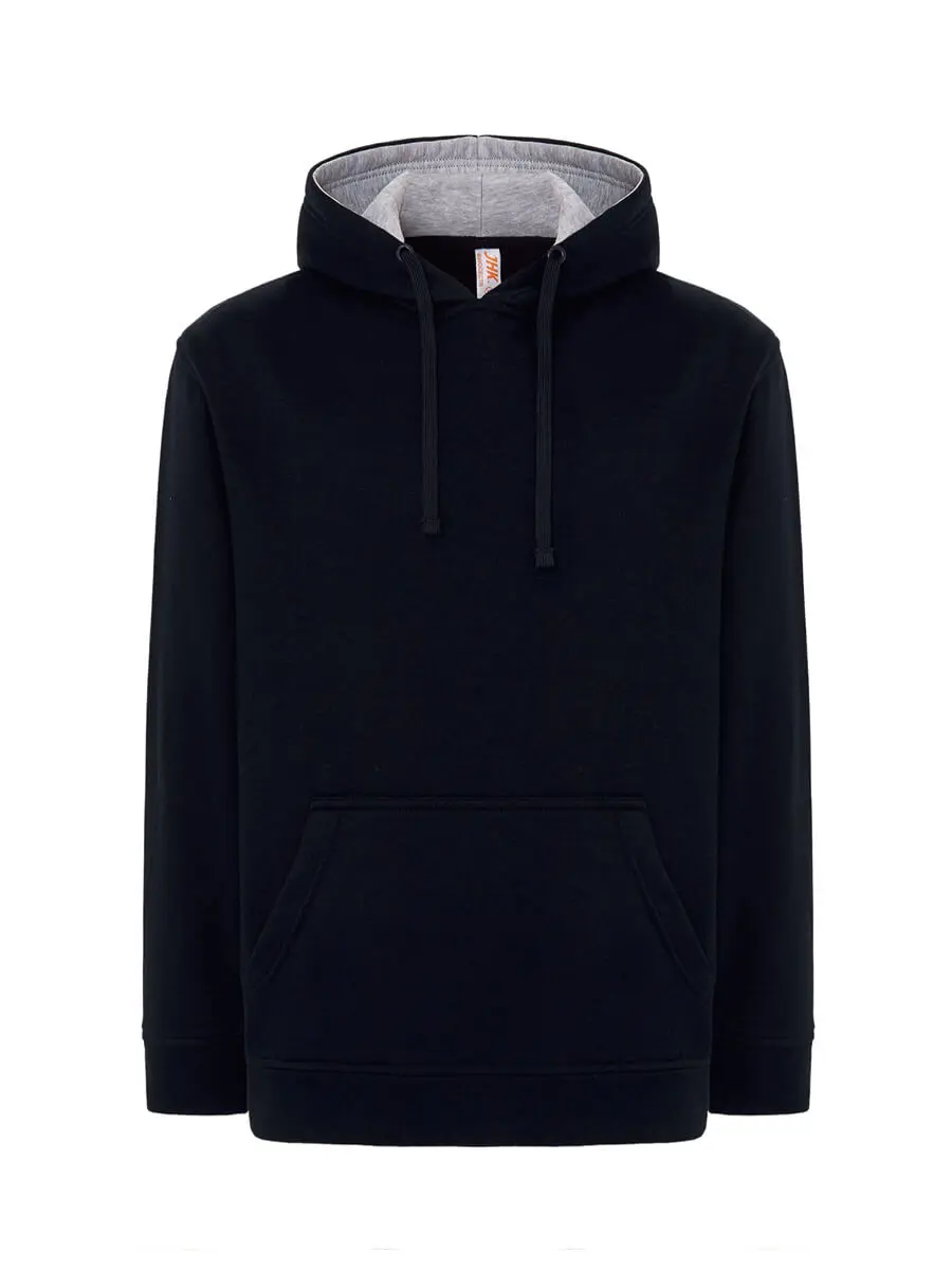 Felpa con cappuccio unisex 265 g – 2E16KLU2F Blu navy/Grigio cenere Felpa con cappuccio unisex 265 g – 2E16KLU2F Blu navy/Grigio cenere