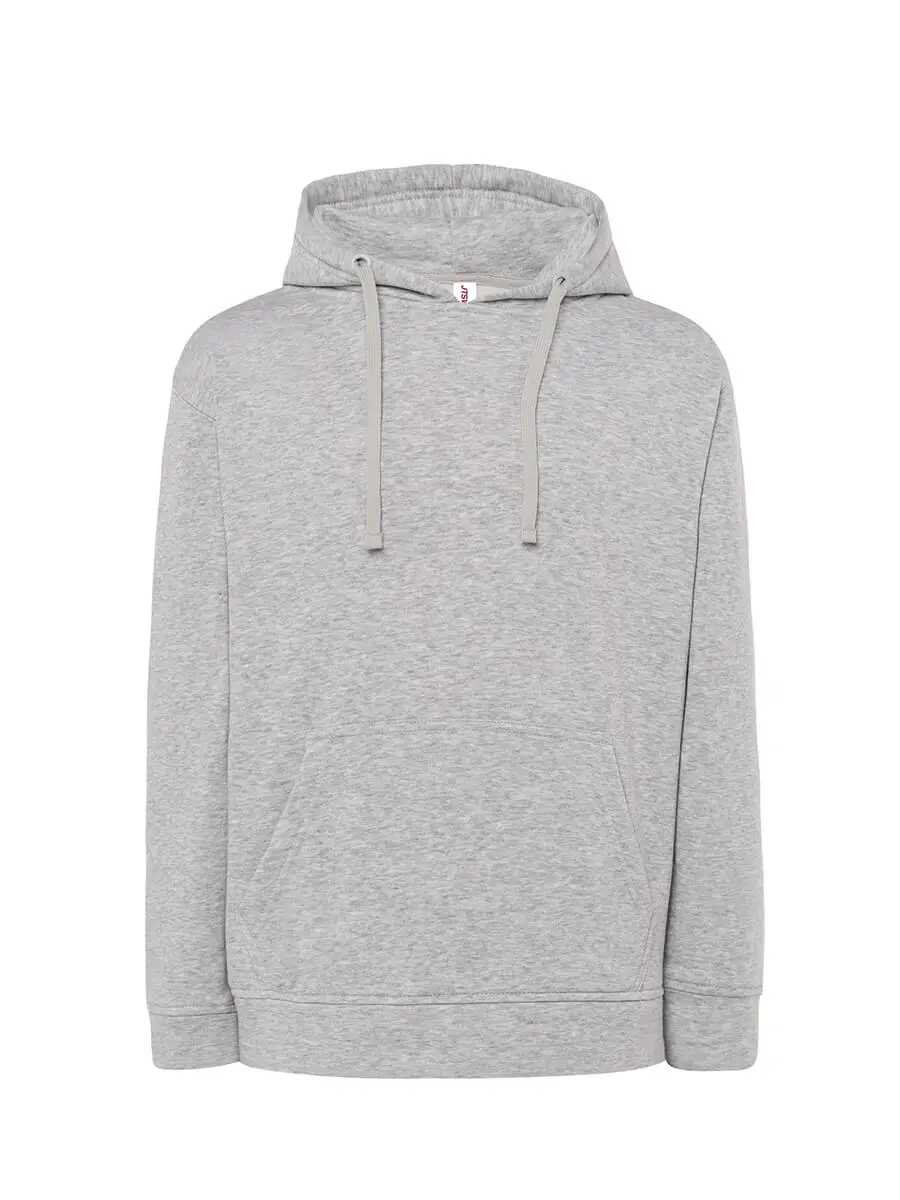 Felpa con cappuccio unisex 265 g – 2E6RLHYNU Grigio cenere melange Felpa con cappuccio unisex 265 g – 2E6RLHYNU Grigio cenere melange