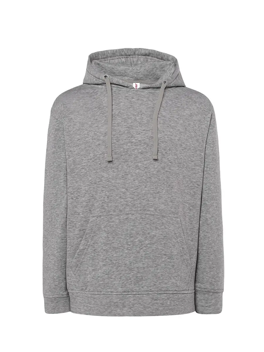 Felpa con cappuccio unisex 265 g – 2E6RLHYNU Grigio melange Felpa con cappuccio unisex 265 g – 2E6RLHYNU Grigio melange