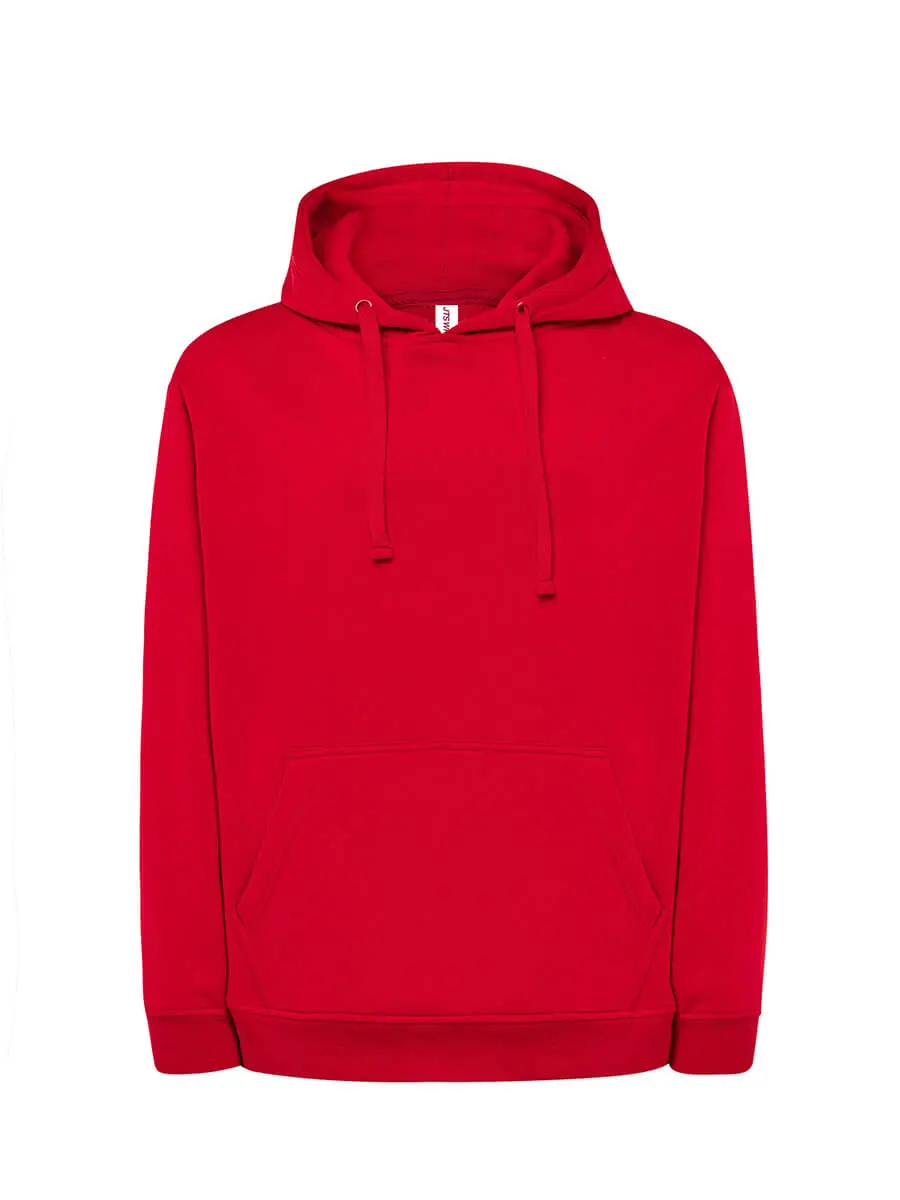 Felpa con cappuccio unisex 265 g – 2E6RLHYNU Rosso Felpa con cappuccio unisex 265 g – 2E6RLHYNU Rosso