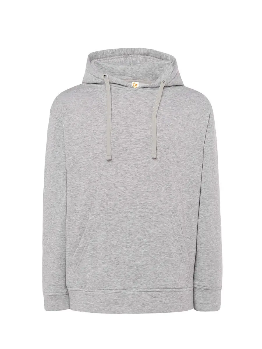 Felpa con cappuccio unisex 265 g – 2E700KIKL Grigio cenere melange Felpa con cappuccio unisex 265 g – 2E700KIKL Grigio cenere melange