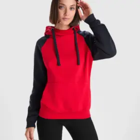 Felpa con cappuccio unisex in 100% cotone 280 g 2
