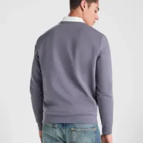 Felpa con cappuccio unisex in 100% cotone 320 g 2