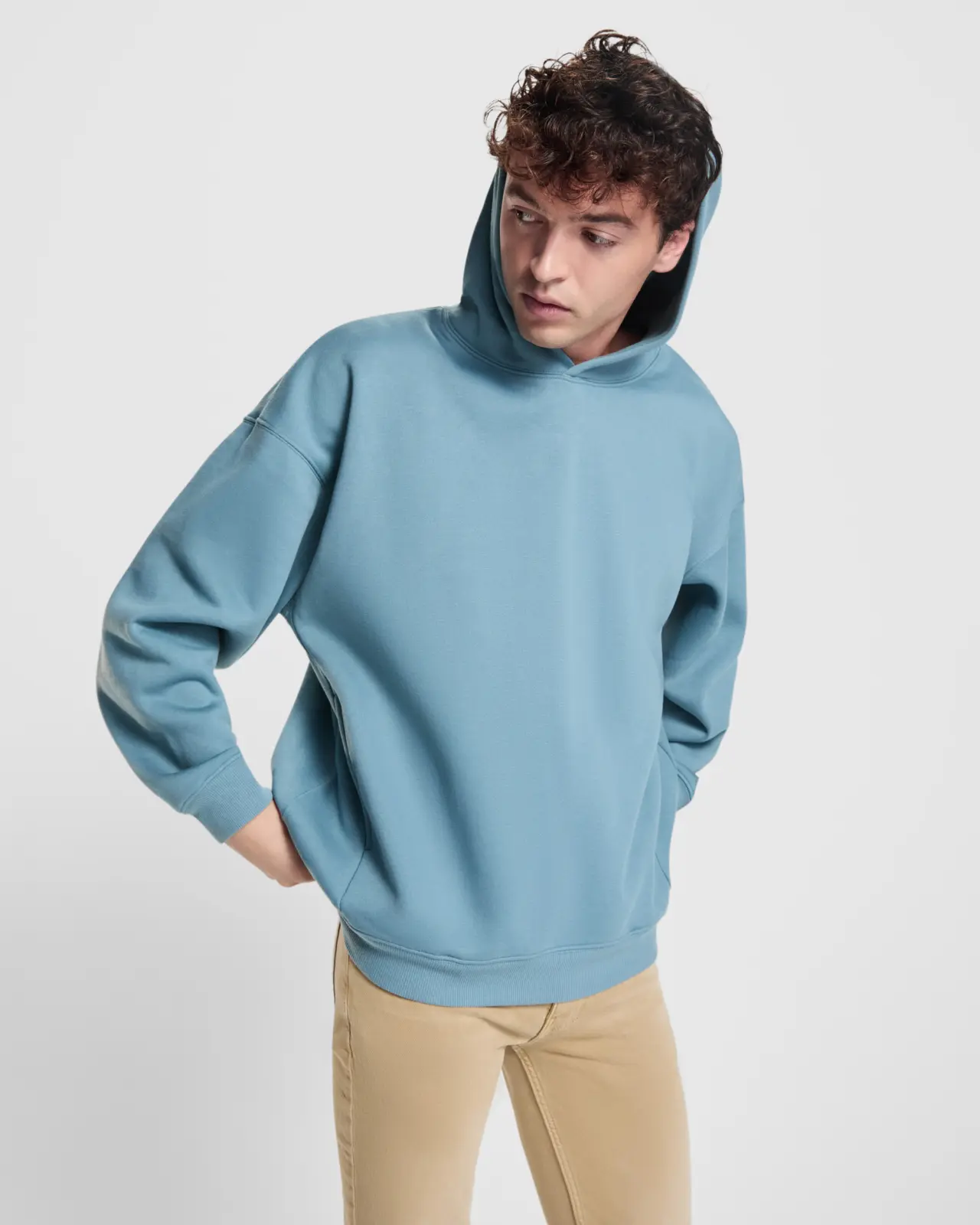 Felpa con cappuccio unisex oversize 320 g 2 Felpa con cappuccio unisex oversize 320 g 2