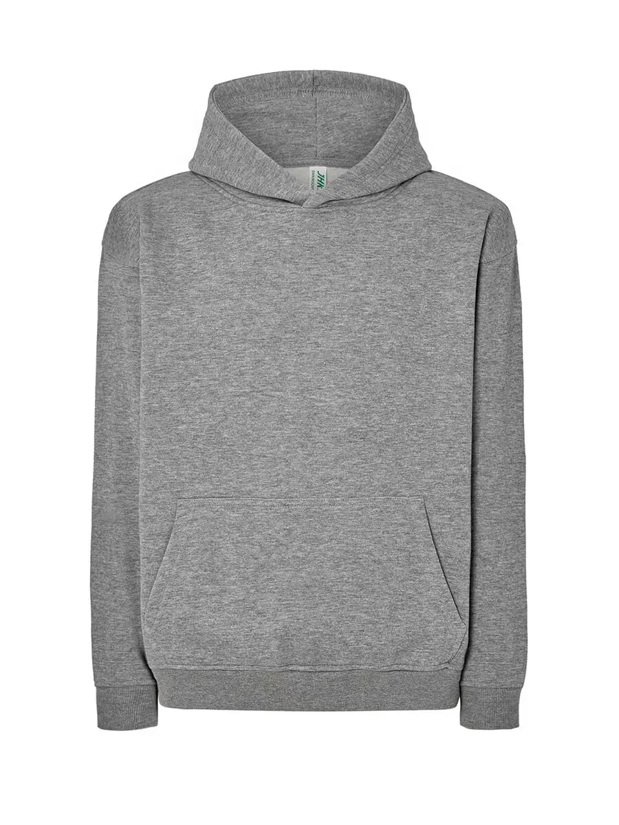 Felpa con cappuccio unisex oversize 320 g – 2E58MGBWL Grigio melange Felpa con cappuccio unisex oversize 320 g – 2E58MGBWL Grigio melange