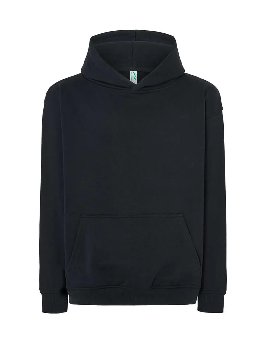 Felpa con cappuccio unisex oversize 320 g – 2E58MGBWL Nero Felpa con cappuccio unisex oversize 320 g – 2E58MGBWL Nero