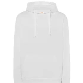 Felpa con cappuccio uomo 240 g Bianco